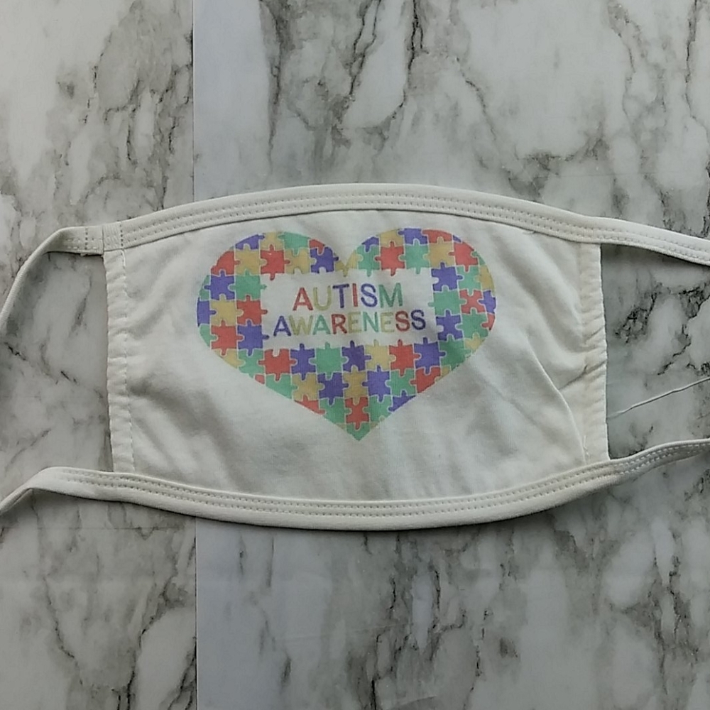 Autism Awareness Masks - Picture 3 of 3